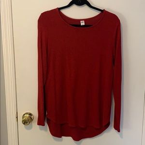 Red Old Navy Sweater